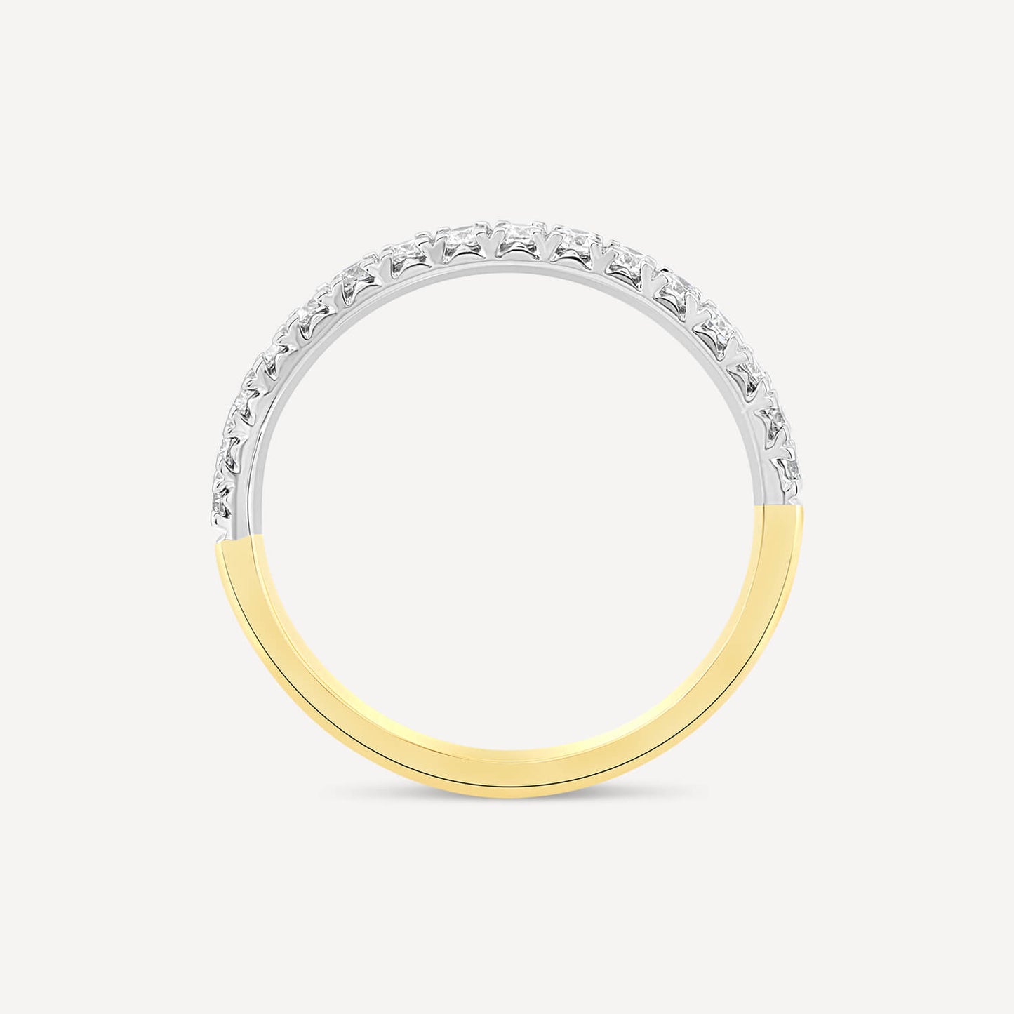 Born 18ct Yellow Gold 0.30ct Claw Set Diamond Wedding Ring