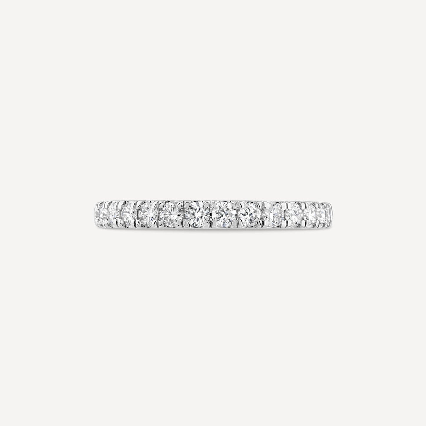 Born 18ct Yellow Gold 0.40ct Lab Grown Split Claw Diamond Wedding Ring