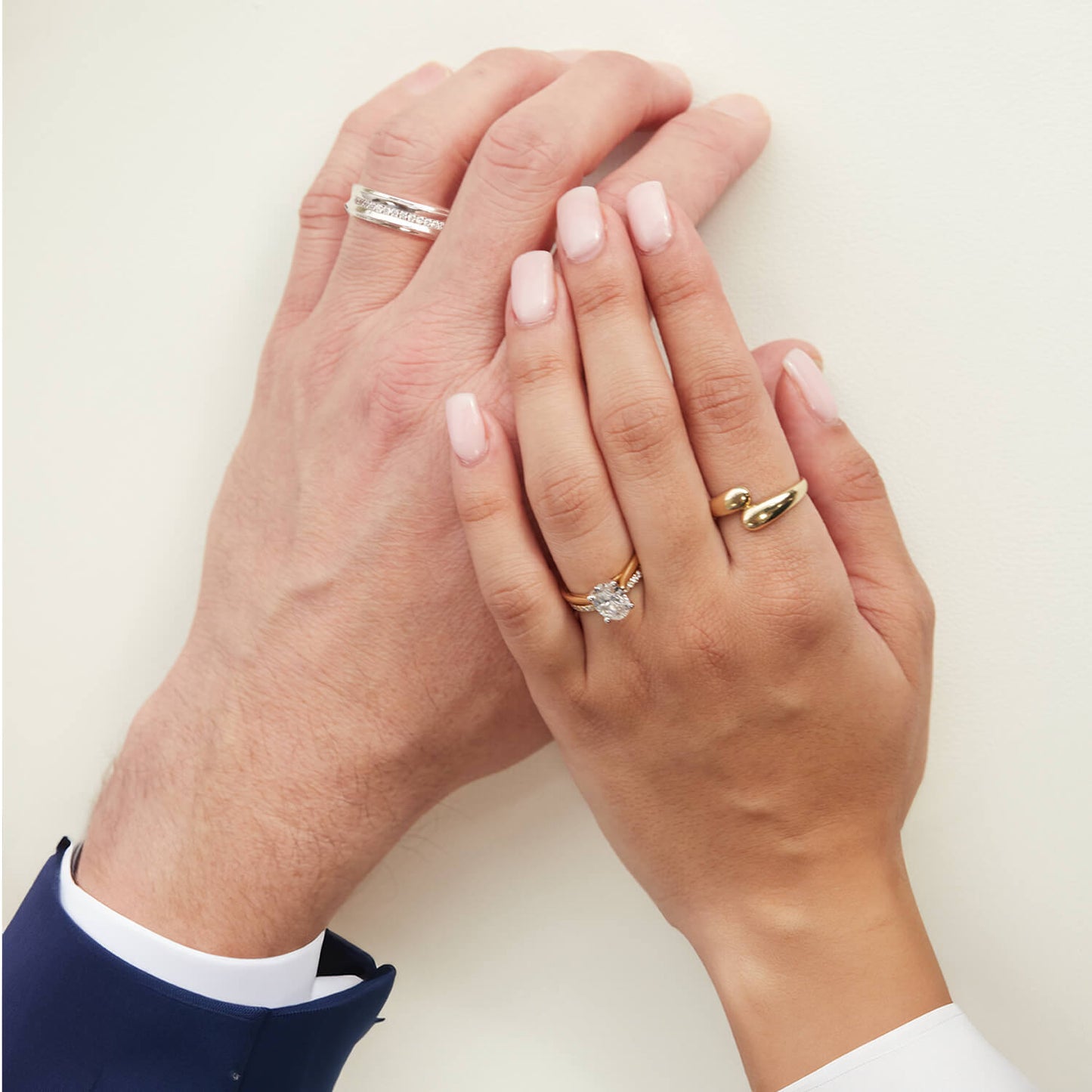 Born 18ct Yellow Gold 1.20ct Lab Grown Round Solitaire Diamond Ring