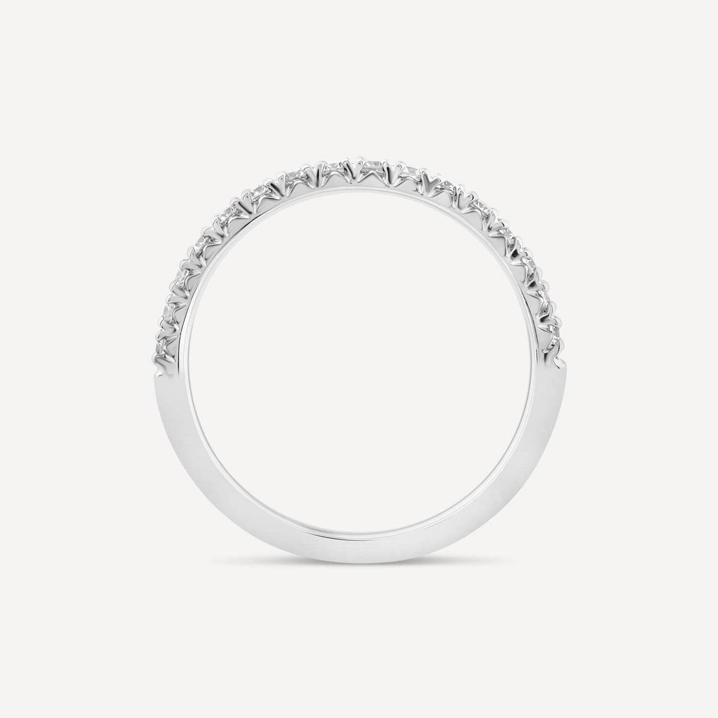 Born Platinum 0.30ct Claw Set Diamond Wedding Ring