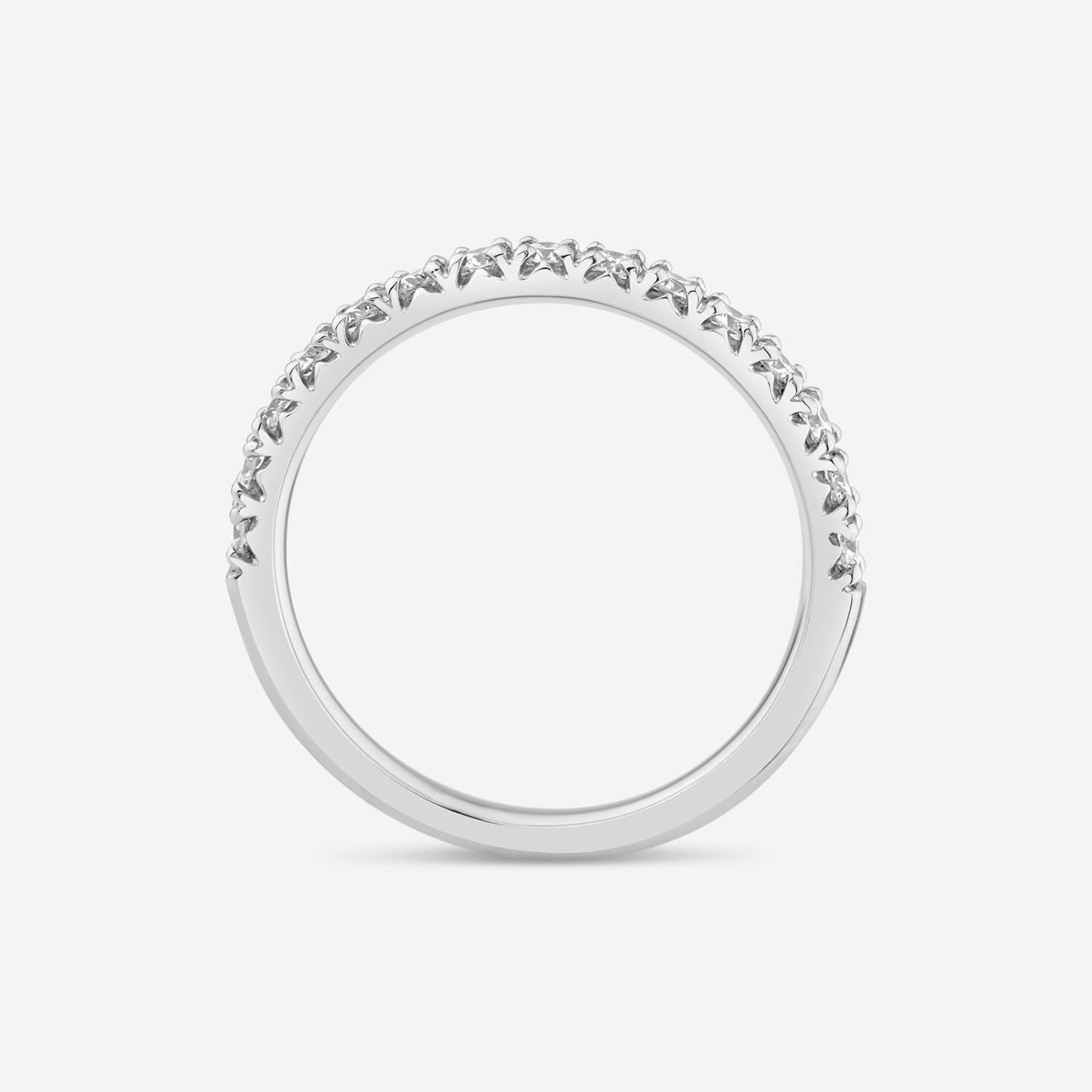 Born Platinum 0.40ct Claw Set Diamond Wedding Ring