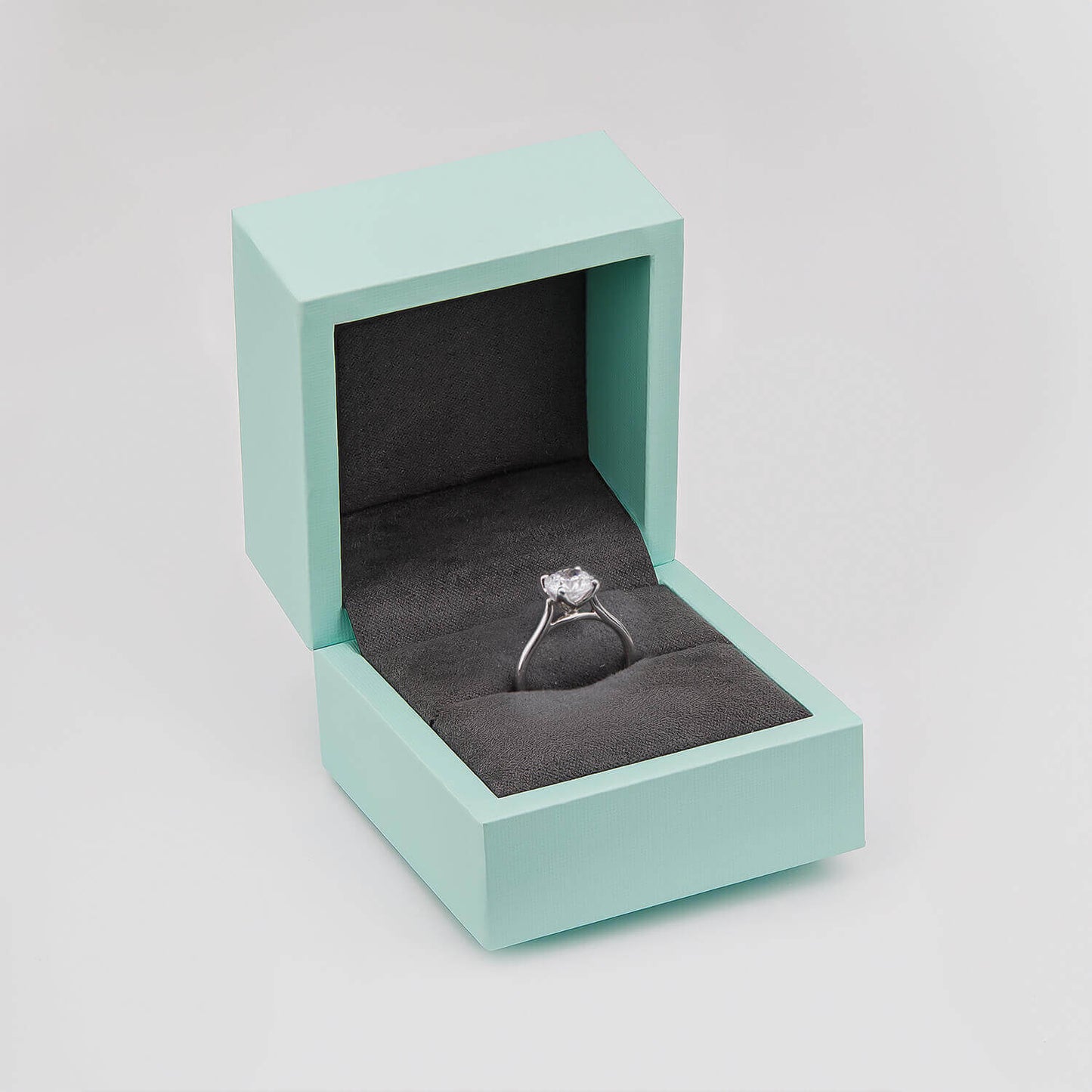 Born Platinum Lab Grown 1.70ct Round Solitaire Diamond Ring