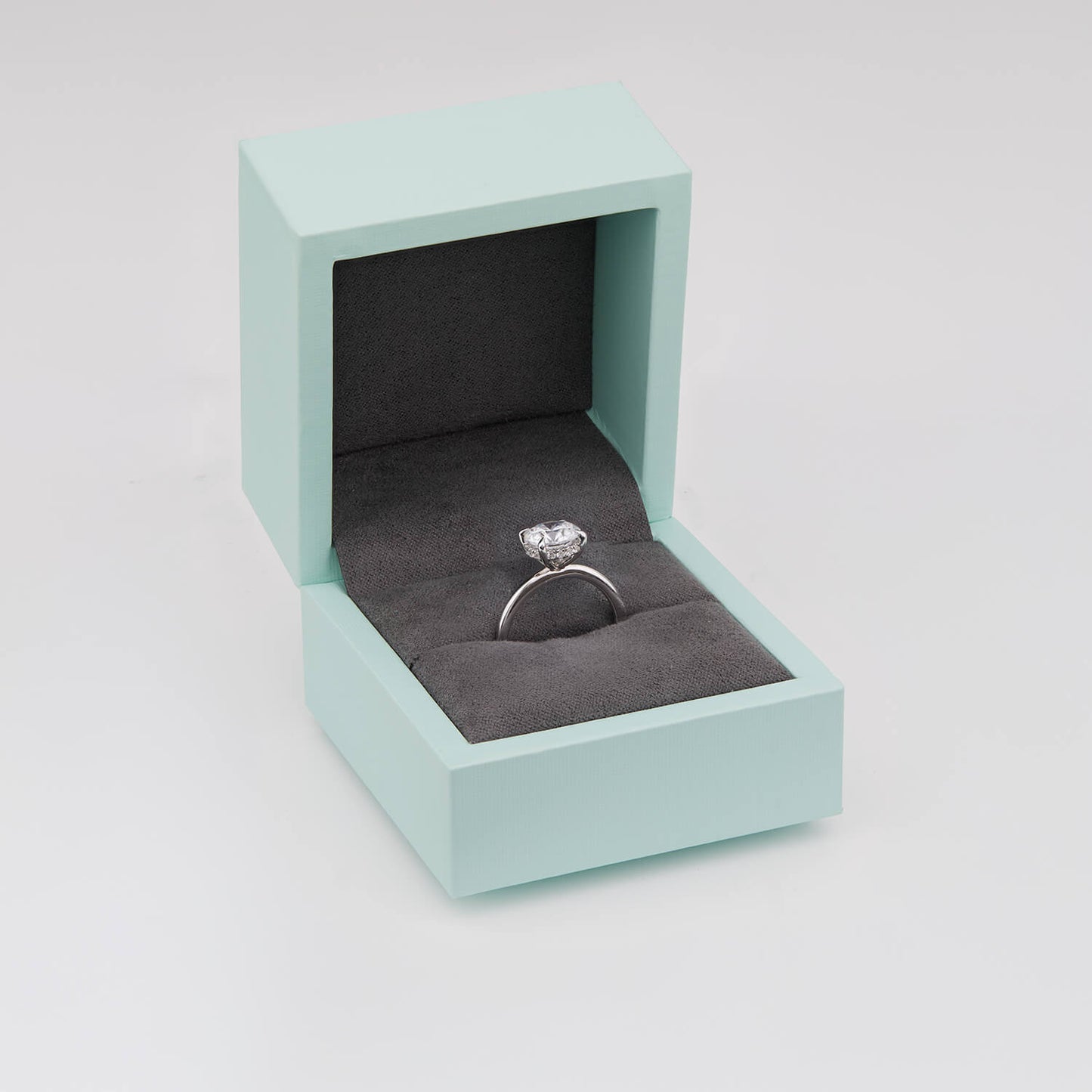 Born Platinum Lab Grown 2.09ct Round Brilliant Diamond Ring