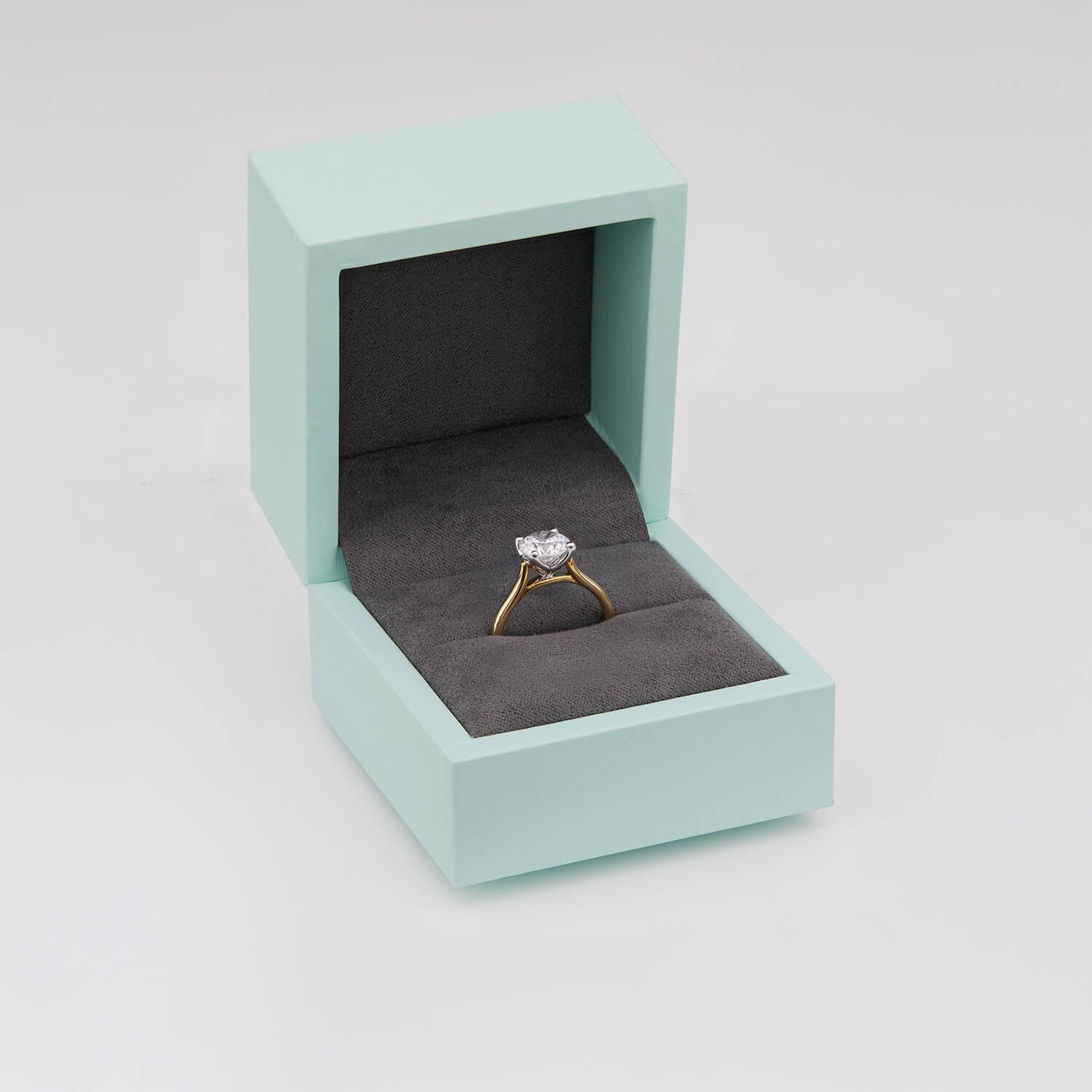 Born 18ct Yellow Gold Lab Grown 1.50ct Round Solitaire Diamond Ring