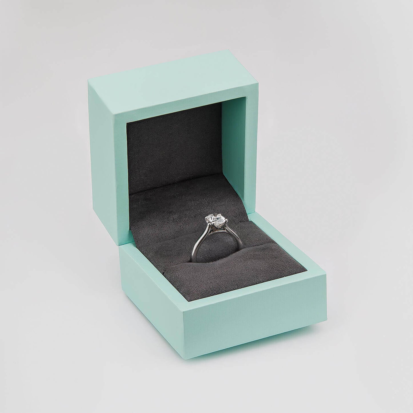 Born Platinum Lab Grown 1.20ct Oval Solitaire Diamond Ring