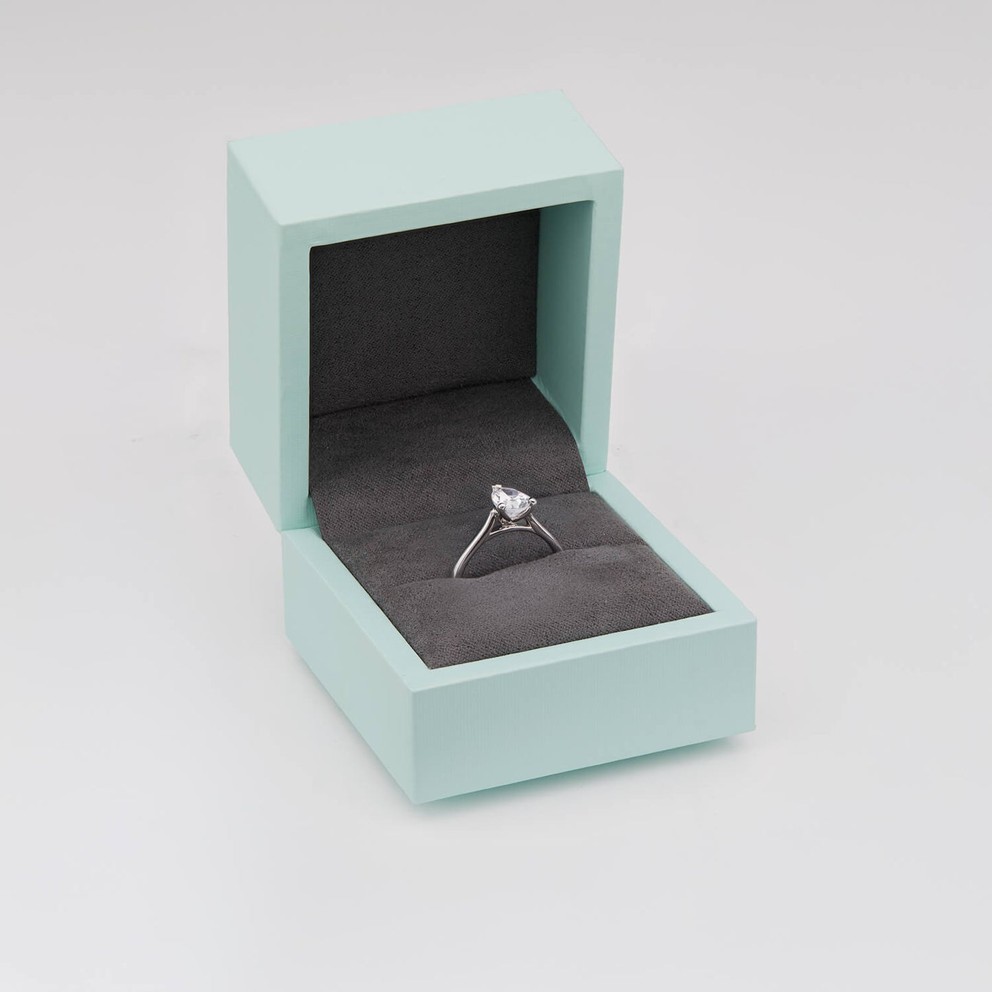 Born Platinum Lab Grown 1.20ct Pear Diamond Ring